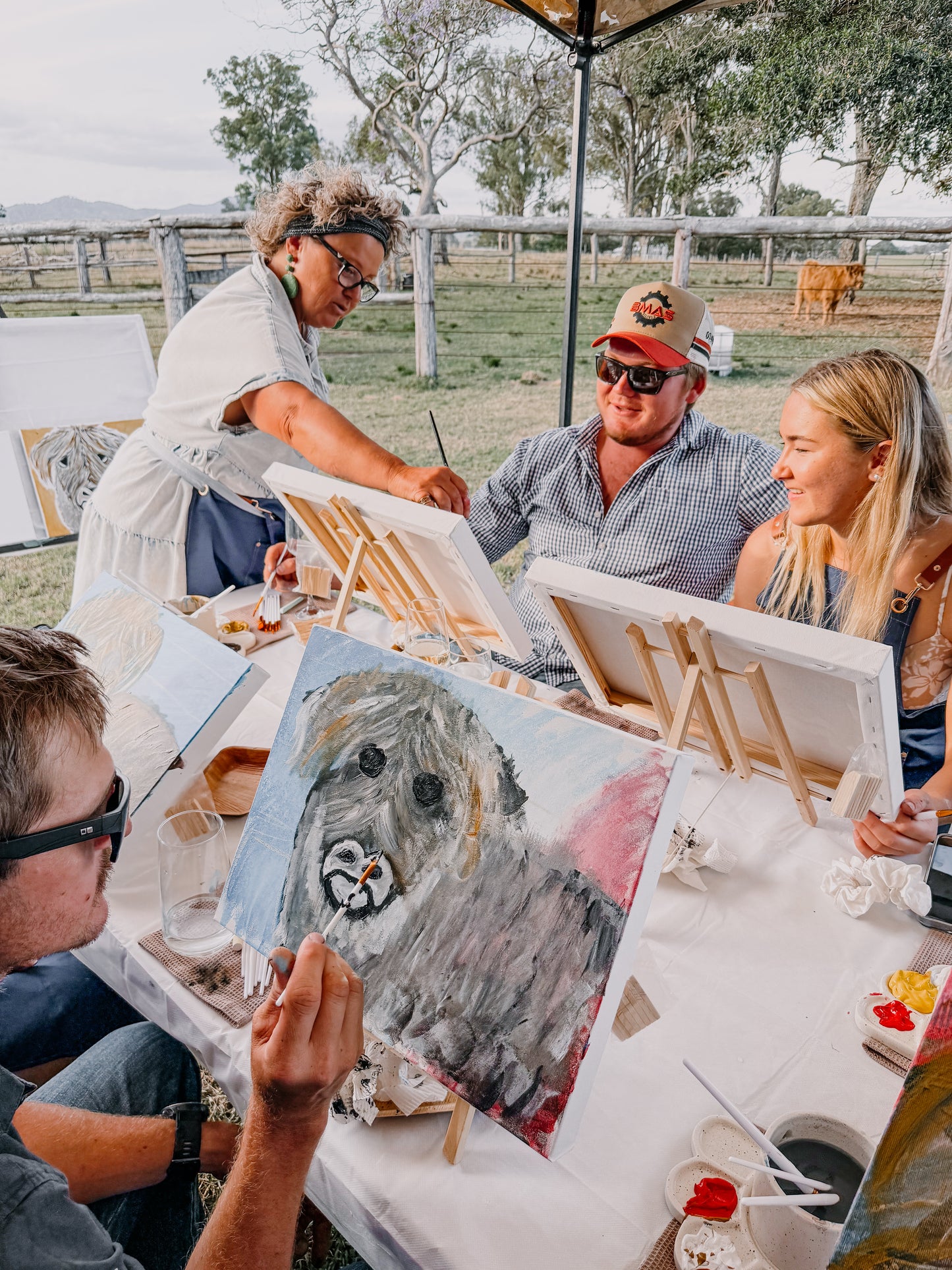 Paddock Paint & Sip Experience - INDIVIDUAL TICKETS